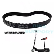 V-Belt E-Scooter Electric Scooter 3M-390-12 Vanbelt Panbel Penbel Timing Scooter 390-3M