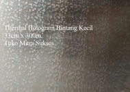 Plastik Laminating Thermal Hologram Bintang Kecil