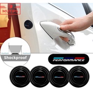 BMW Performance Car Door Trunk Anti Shock Collision Pad Silicone Adhesive Sticker Reduce Noise For G