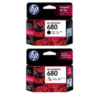 READY STOCK HP 680 Catridge Ink Printer Black Tri color