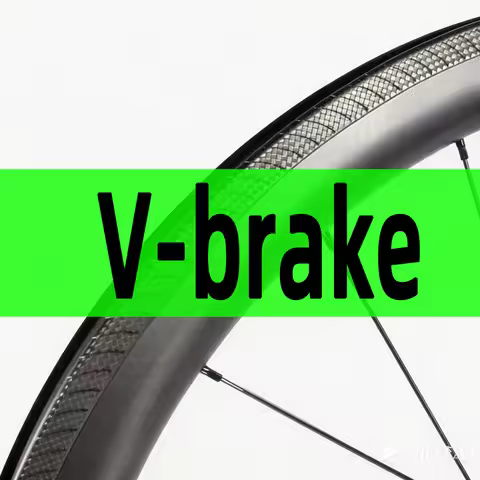 V-brake road bike wheelset, 700c carbon fiber aerodynamic T800 road bike wheelset, hand-built tubele