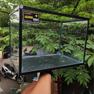 Ornamental aquarium plus pump khansa Aquarium 40x25x28 Triset Ns(L) full pack