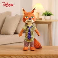[Hot]40-60Cm  Zootopia Plush Fox Nick Toy Rabbit Judy Doll Stuff Plush Cute Cartoon Doll ChildrenS B