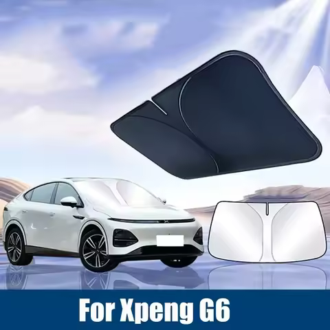 For XPENG G6 XiaoPeng G6 2023-2026 Car Windshield Sunshade Cover Anti UV Protection Foldable Heat In