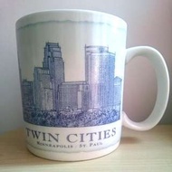 #絕版# 全新 Starbucks Coffee 星巴克咖啡
Twin Cities - Minneapolis / St. Paul
Architect Series City Mug 18oz
獨