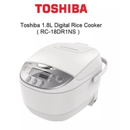 Toshiba 1.8L Digital Rice Cooker (RC-18DR1NS)