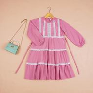 NATALIA - Gamis Anak Nayra Model Renda Terbaru / Fashion Dress Gamis Anak Muslim Edisi Lebaran Terla