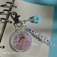 Ddal.de_lune/Pastel bloom keychain/Kpop fandom keychain