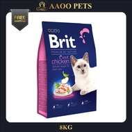 [FREE SHIPPING] [AAOO Pets] Brit Premium Adult Chicken - Cat Food / Dry Food (8KG)