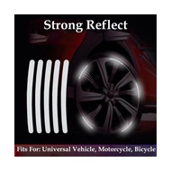 20pcs Reflective Reflector Sticker Velk Pelk Tires Car Motorcycle Bike