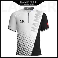 HAMMER Bowling Jersey MKS-T1/ Bowling T-shirts Uniform
