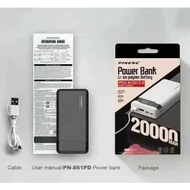 ORIGINAL PINENG PN-861PD 3.0 + QC 3.0 FASH CHARGING POWER BANK 20000mah PN861PD
