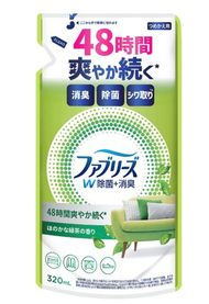 Febreze 風倍清 99.9% 織物除菌消臭噴霧補充裝 320ml 綠茶清香(4987176286475)【平行進口】不同包裝隨機發