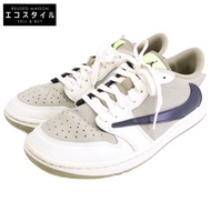 Nike x Travis Scott FZ3124-200 AIR JORDAN 1 LOW GOLF 低筒運動鞋，尺寸 26.5（二手）