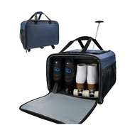 Portable Skating Trolley Roller Skateboard Bag with Wheels Skateboard Bag Skateboard Bag Suitable fo