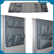 [Direrxa] Dorm Mini Fridge Organizer Refrigerator Hanging Organizer Flatware Storage Organizer
