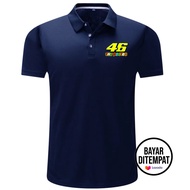 M&H fashion -  Kaos Kerah Pria Distro / Baju Kerah Pria / Polo Shirt Pria  / Polo Distro Logo Depan 