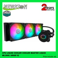 CPU LIQUID COOLER (ระบบระบายความร้อนด้วยน้ำ) COOLER MASTER LIQUID ML360L ARGB V2