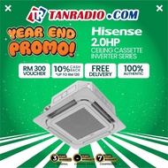 [Free Delivery Promo] Hisense 2.0HP Non Inverter, Golden Fin, Ceiling Cassette AC Kaset 中央空调