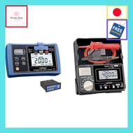 HIOKI FT6031-50 Waterproof Ground Resistance Tester Set with Test Leads – IP65/IP67, 2-Pole & 3-Pole