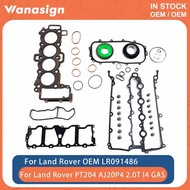 Engine Full Gasket Set Fit 2.0 T For Land Rover Range Rover Discovery Jaguar E-Pace PT204 AJ20P4 2.0