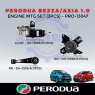 AXIA 1.0 BEZZA ENGINE MOUNTING SET (3PCS)