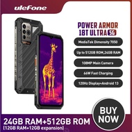 【Local】NEW Ulefone Power Armor 18T Ultra 5G Rugged Phone Thermal Imaging Camera FLIR® Dimensity 900 