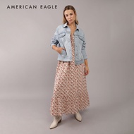 American Eagle Oversized Denim Trucker Jacket เสื้อแจ็คเก็ต ผู้หญิง โอเวอร์ไซส์ (EWJA 038-3522-915)