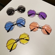 Mimi🌈พร้อมส่งในไทย🌈> แว่นกันแดดเด็กแฟชั่นเกาหลีแว่นกันแดดกัน UV กันแดดแว่นเหลี่ยมแว่นเด็ก