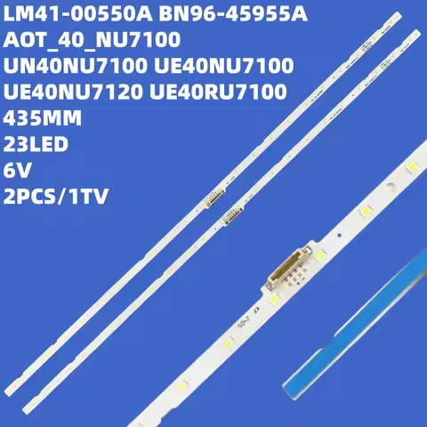 LED Backlight Strip For UN40NU7200F UE40NU7120K UE40NU7100U UE40NU7190U UE40NU7180U UE40NU7120U UE40