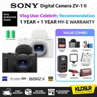 Sony Digital Camera ZV-1 II / ZV1II / ZV-1 Mark II / ZV-1 Mark 2 Vlog Camera (Sony Malaysia Warranty
