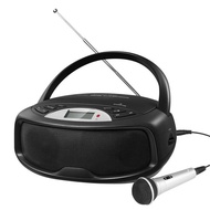 Bluetooth CD Player Walkman Portable Radio CD Disc Music Player Available Microphone CD Player