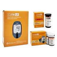 HOME Cholesterol and Glucose Self Test Kit (Device + 10 Total Cholesterol Test Strips + 50 Glucose T