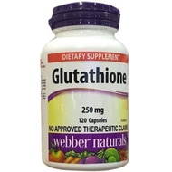 Webber Naturals Glutathione 250 mg 120s