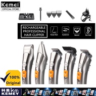 KEMEI Rechargeable Electric Hair Clipper Multifunctional Hair Clipper Electric Beard Trimmer