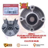 (REAR DISC) 1SET HONDA FUTURE 125 FI WAVE125I DASH FI DASH125 SPROCKET CLUTCH HUB BELAKANG CHAIN + B