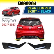 HC Cargo Perodua Myvi G3 2023 Rear Skirt Gear Up New Facelift Bumper Body Kit - New Model Accessorie