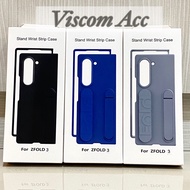 Z Fold 3 / Stand Wrist Strip Case Samsung Galaxy Z Fold 3 5G Handstrip case Font + Back