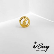 IBUY 916 Gold y s L Round Bead 0.80G 22K (916)