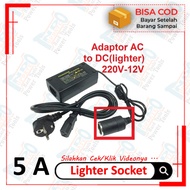 Adaptor Colokan  Mobil Untuk Vacuum Vacum Cleaner Pompa ban Mobil Adaptor Lighter