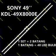 SONY 49" LED TV BACKLIGHT / LED TV LAMPU KDL-49X8000E KDL-49X8000 49X8000G 49X7500E 49X7500F 49X7000