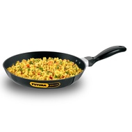 Hawkins Futura 24 cm Frying Pan, Non Stick Fry Pan, Induction Frying Pan, Black (INF24)