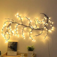 LED Branch Light Bar Flexible Shape Rattan Light Room Wall Decoration Atmosphere Light USB String Li