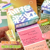 Rainbow Pull-up Post-it Sticky Label Index Notes