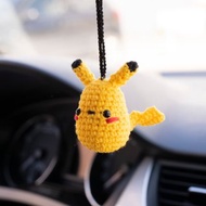 寵物小精靈皮卡丘汽車配件後視鏡挂件挂件平安車掛玩具玩具汽車用品