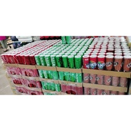 Soda Can Drink Carbonated Soft Drink Can 24 Cans x 250 Coca Cola, Sprite Lemon Lime VariantML (Origi