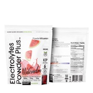 PowderVitamin Electrolytes Powder Plus (100 Servings) Watermelon Electrolyte Powder Zero Calorie Ket