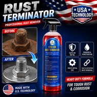 Rust Remover Spray for Motorcycle & Metal | Fast-Acting, Super Rust Remover, Anti Rust Remover