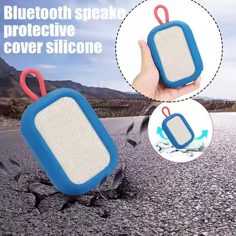 Silicone Case Cover For Anker SoundCore Select 4 Go Portable Speaker Soft Protective Holder Skin for