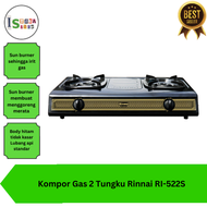 Kompor Gas 2 Tungku Rinnai RI- 522S / kompor gas 2 tungku rinnai promo murah / kompor gas rinnai 2 tungku / kompor gas 2 tungku / kompor gas 2 tungku murah